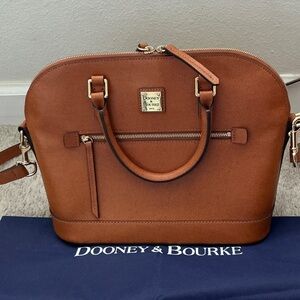 Dooney & Bourke domed zip Satchel